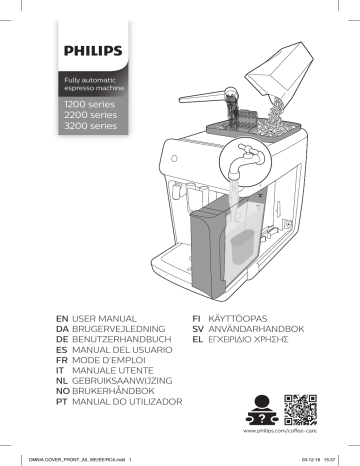 Manuel du propriétaire | Philips EP2220/10 Expresso Broyeur Owner's Manual | Fixfr