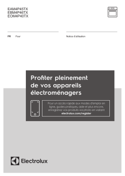 Electrolux EOM4P40TX AirFry Four encastrable Owner's Manual