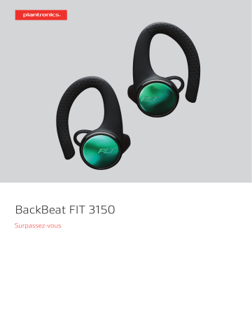 Product information | Plantronics Backbeat Fit 3150 Noir/Bleu Ecouteurs sport Product fiche | Fixfr