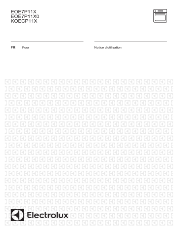 Manuel du propriétaire | Electrolux EOE7P11X0 Four encastrable Owner's Manual | Fixfr