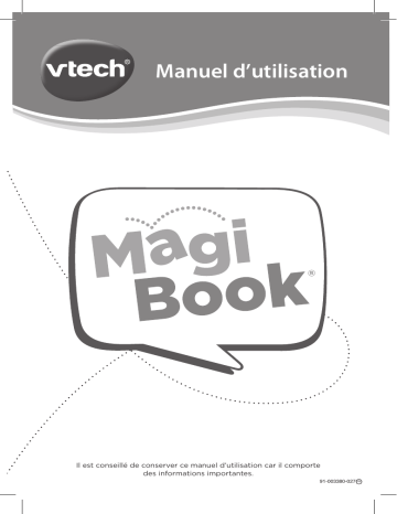 Manuel du propriétaire | Vtech MagiBook Starter Pack Vert Jeu éducatif Owner's Manual | Fixfr