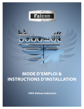 Product information | Falcon PKR DELUX110 INDUC ARDOISE/CHROME Piano de cuisson induction Manuel utilisateur | Fixfr