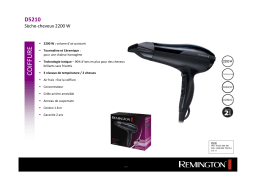 Remington D5210 Sèche cheveux Product fiche