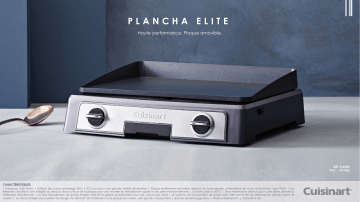 Product information | Cuisinart PL60BE Plancha électrique Product fiche | Fixfr