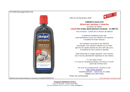 Durgol Swiss Coffee Pad 500 ml Détartrant Product fiche