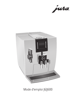 Jura J6 Platine Expresso Broyeur Owner's Manual