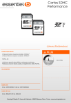 Essentielb 64Go SDXC Performances Carte SD Product fiche