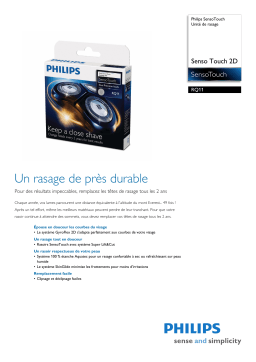 Philips nouvelle génération RQ11/50 Tête de rasoir Product fiche