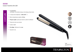 Remington S1510 Lisseur Product fiche