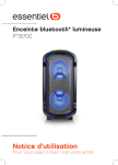 Essentielb PTB700 Enceinte sono Owner's Manual