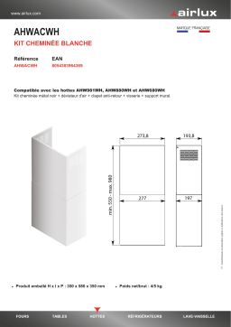 Airlux AHW981WH, AHW880WH, AHW680WH : AI Chat & PDF