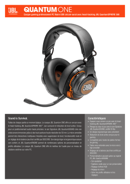 JBL Quantum One Casque gamer Product fiche