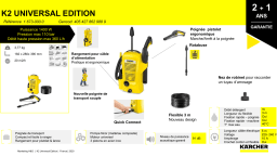 Karcher K2 Universal Edition Nettoyeur haute pression Product fiche