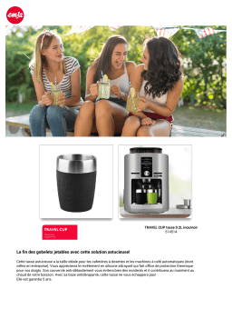 Emsa de transport 0.2L inox et noir Mug isotherme Product fiche