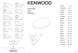 Kenwood KAX92.A0ME Filière Owner's Manual