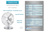 Domair TM30 CCN Ventilateur Product fiche