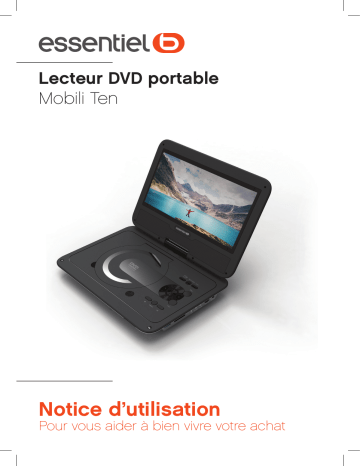 Manuel du propriétaire | Essentielb Mobili Ten + Support Voiture Lecteur DVD portable Owner's Manual | Fixfr
