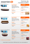 Essentielb GUSTO diam30cm - Alu Moule &agrave; tarte Product fiche