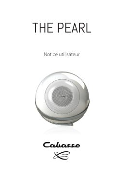 Cabasse The pearl perle Enceinte sans fil Owner's Manual