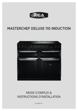 AGA MASTER CHEF DELUXE 110 SALCOMBE BLUE Piano de cuisson induction Owner's Manual