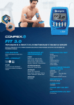 Compex FIT 3.0 Appareil &eacute;lectrostimulation Product fiche