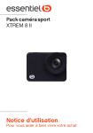 Essentielb Xtrem 8 II 4K Cam&eacute;ra sport Owner's Manual