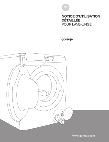 Manuel du propriétaire | Gorenje WEI84CB Lave linge hublot Owner's Manual | Fixfr