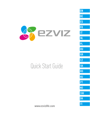 Owner's manual | EZVIZ C3W Caméra de sécurité Manuel du propriétaire | Fixfr