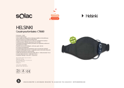 Solac pour le dos Helsinki Ceinture lombaire chauffante Product fiche