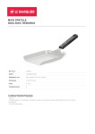 Le Marquier MAXI SPATULE INOX REBORDS Spatule Product fiche