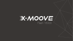 Xmoove 15000 mAh Powergo Flash Batterie externe Product fiche