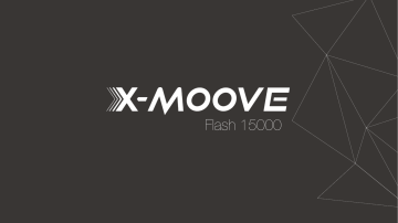 Product information | Xmoove 15000 mAh Powergo Flash Batterie externe Product fiche | Fixfr