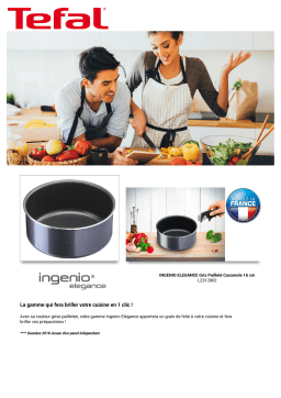 Tefal Ingenio elegance 16 cm Casserole Product fiche