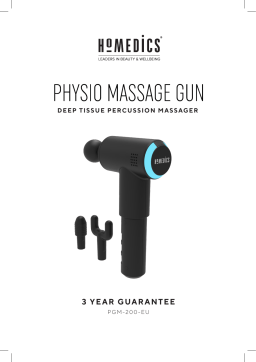 HoMedics massage par percussion PMG-200 Pistolet de massage Manuel du propriétaire