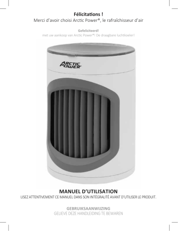 Owner's manual | Best Of Tv ARCTIC20 (ARCTIC POWER) ventilateur de table Manuel du propriétaire | Fixfr