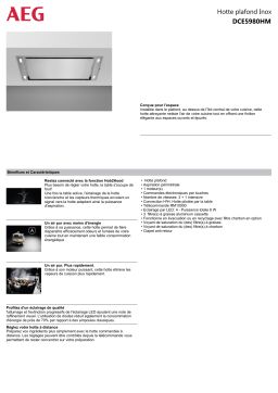 AEG DCE5980HM Groupe filtrant Product fiche