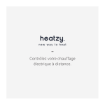 Heatzy pour radiateur &eacute;lectrique Thermostat connect&eacute; Owner's Manual