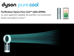 Dyson DP04 Pure Cool Desk White Purificateur d'air Product fiche