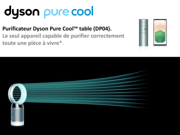 Product information | Dyson DP04 Pure Cool Desk White Purificateur d'air Product fiche | Fixfr