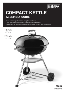 Weber COMPACT KETTLE 47 cm noir Barbecue charbon Owner's Manual