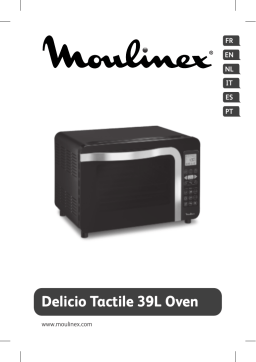 Moulinex DELICIO TACTILE OX286810 Mini four Manuel du propriétaire