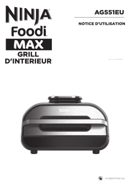 Ninja FOODI MAX AG551EU 6 pers Grille-viande Owner's Manual