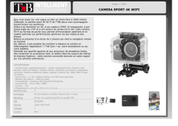 TNB WiFi 4K Caméra sport Product fiche