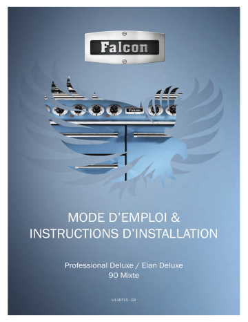 Manuel du propriétaire | Falcon PDL90DFCY/C-EU Piano de cuisson mixte Owner's Manual | Fixfr