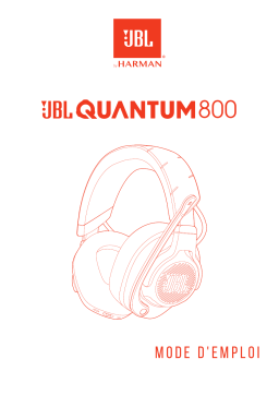 JBL Quantum 800 Casque gamer Owner's Manual