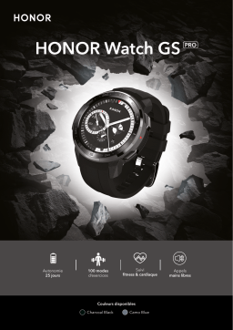 Honor Watch GS Pro Bleu Montre connectée Product fiche