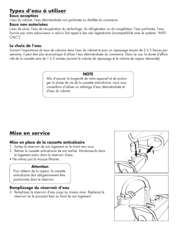Manuel du propriétaire | Domena x2 EMC TYPE D/E Cartouche anti-calcaire Owner's Manual | Fixfr