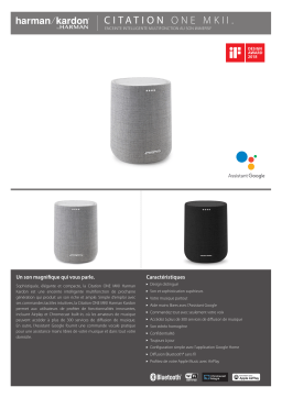 Harman Kardon Citation One MK2 Noir Enceinte Product fiche