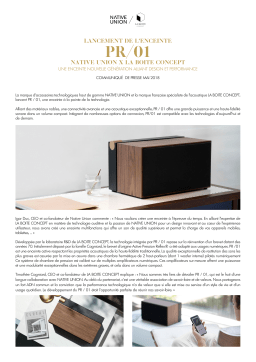 La Boite Concept PR/01 Enceinte sans fil Product fiche