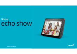 Amazon Echo Show 2 Blanc Assistant vocal Product fiche